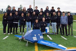 UBC engineering students’ aircraft model features BC wood in international competition