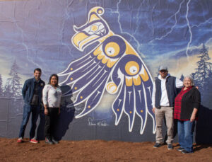 New Musqueam art featured at UBC’s annual Storm the Wall event