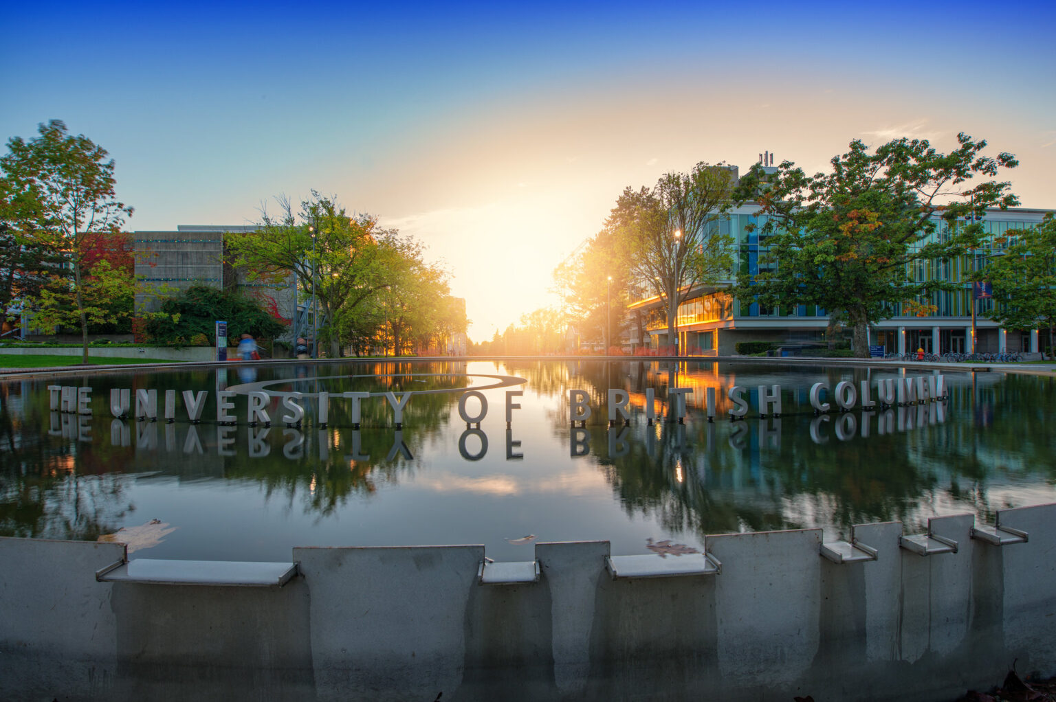 UBC Jumps To 34th In QS World University Rankings 2024   Martha Piper Fountain At Sunset 1536x1022 