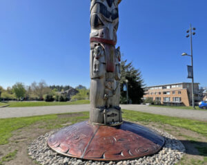 New art connects the Reconciliation Pole to Musqueam territory