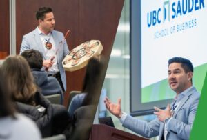 Indigenous youth learn about Indigenous business excellence during a field trip to UBC Sauder